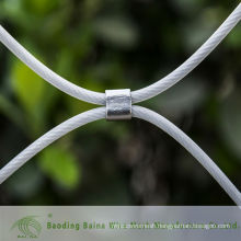 2015 alibaba china manufacture plastic coated furruled mesh cable wire mesh